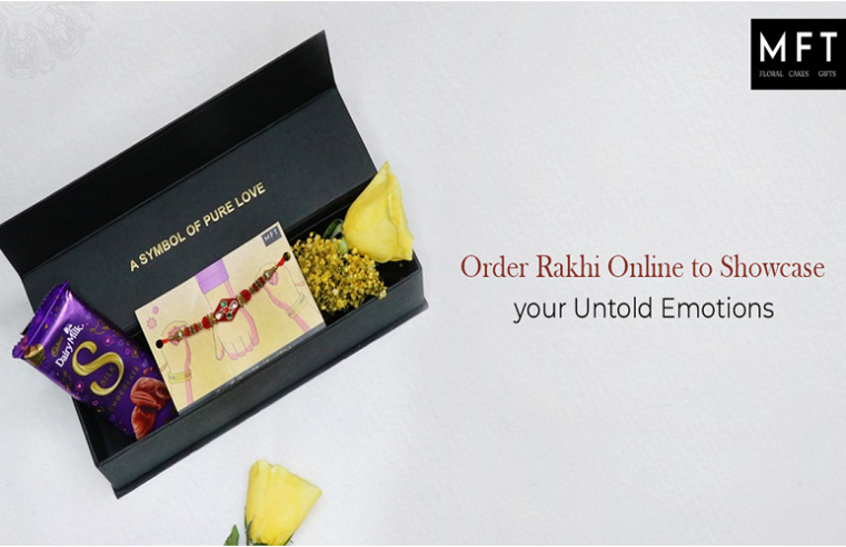 Order rakhi online to showcase your untold emotions