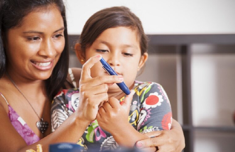 What are the tips for managing diabetes in children?